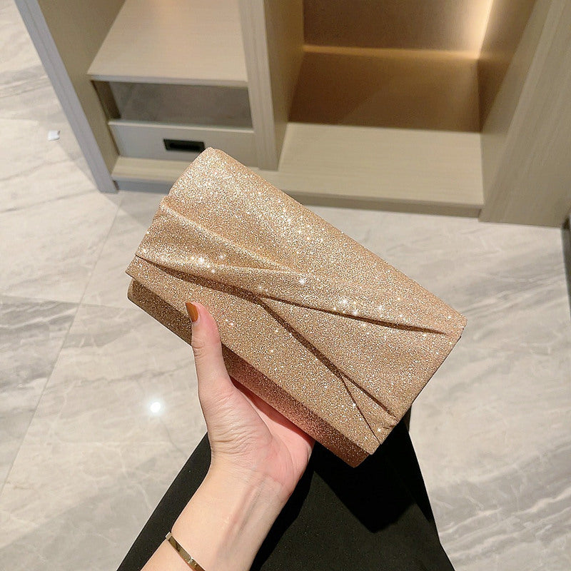 Sparkling Envelope Clutch Bag for Women - 3 - Rokvane