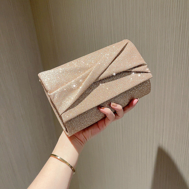 Sparkling Envelope Clutch Bag for Women - 4 - Rokvane