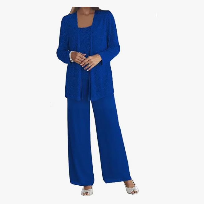 Two-Piece Women's Outfit with Long Sleeves and Flattering Cut - 1 - Rokvane