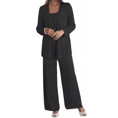 Two-Piece Women's Outfit with Long Sleeves and Flattering Cut - 10 - Rokvane