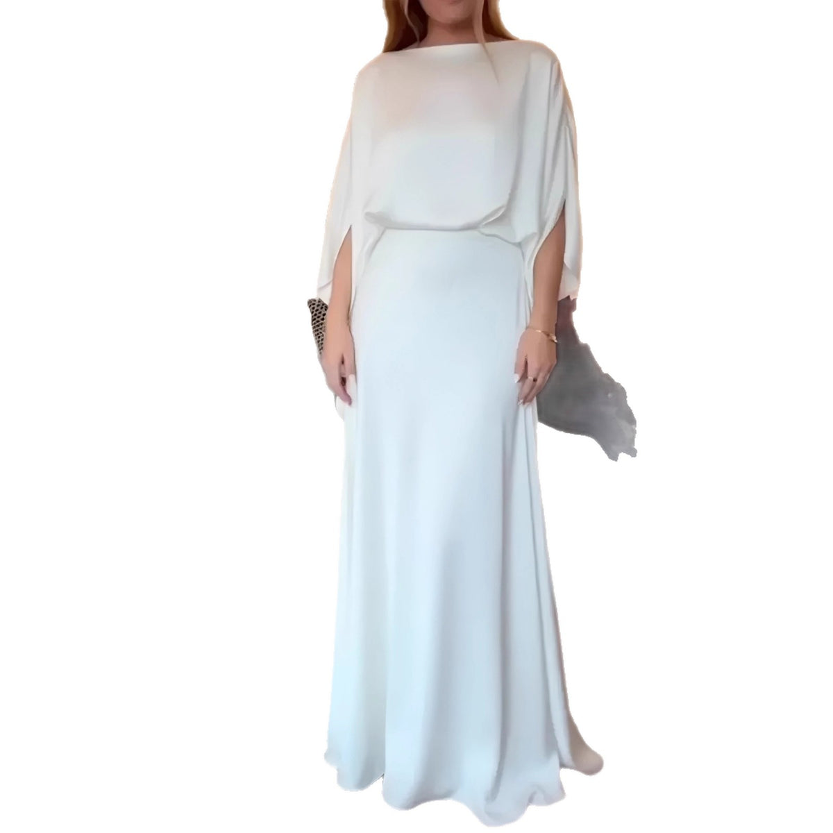 Elegant Maxi Dress Women with Flattering Wrap Design - 8 - Rokvane