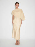 Cape Shoulder Evening Dress for Women - 2 - Rokvane