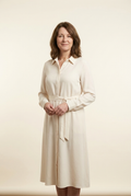 Rokvane Eleanor Belted Shirt Dress