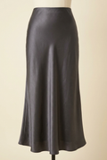 Rokvane Juno Bias-Cut Slip Skirt